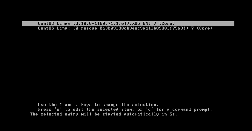 Linux忘记root密码修复