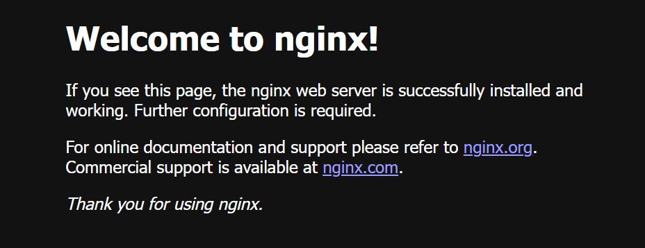Linux源码包安装Nginx