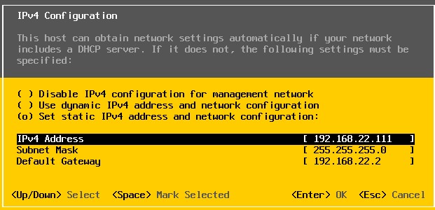 ESXi 7.0安装