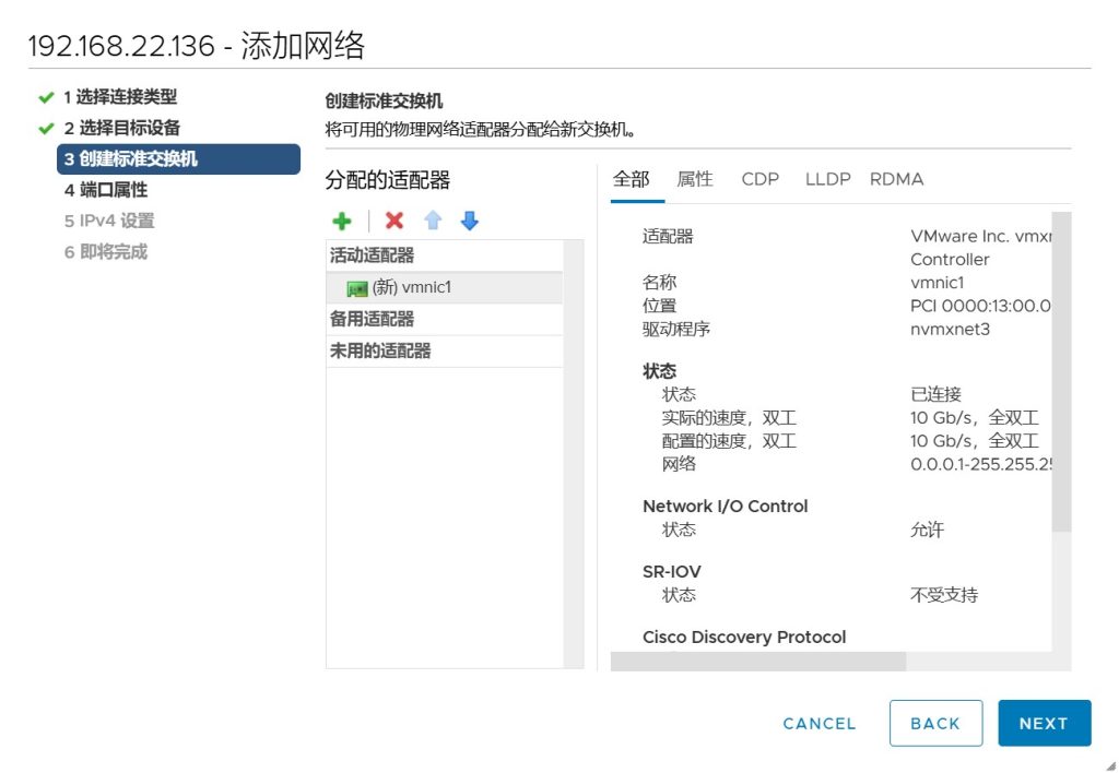 vSAN 集群存储配置