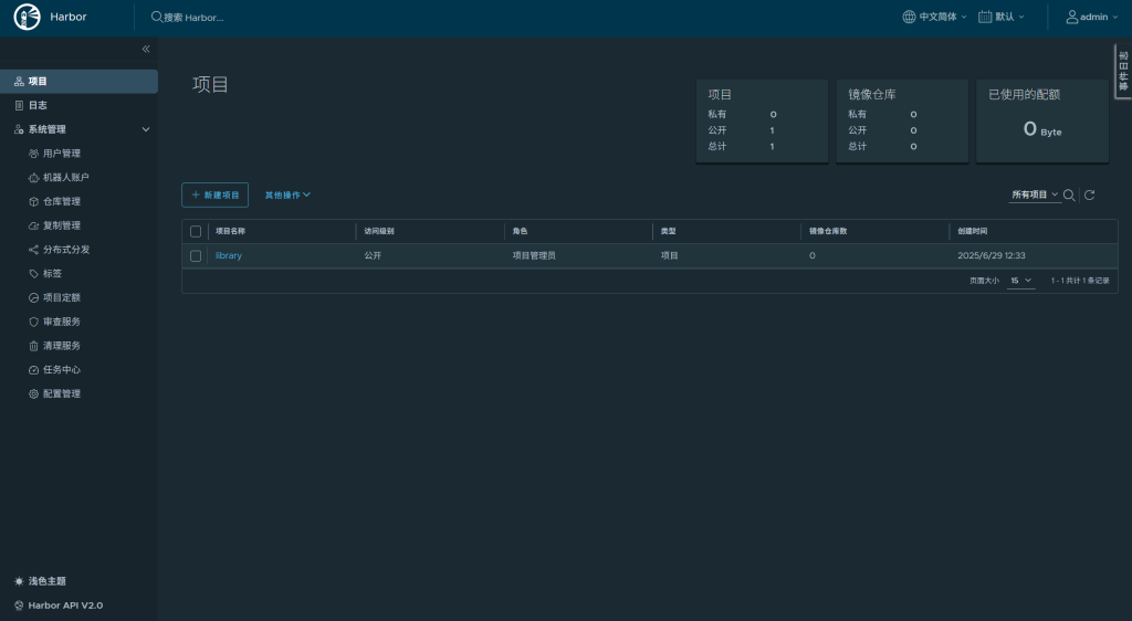 Linux部署 Harbor 私有镜像仓库